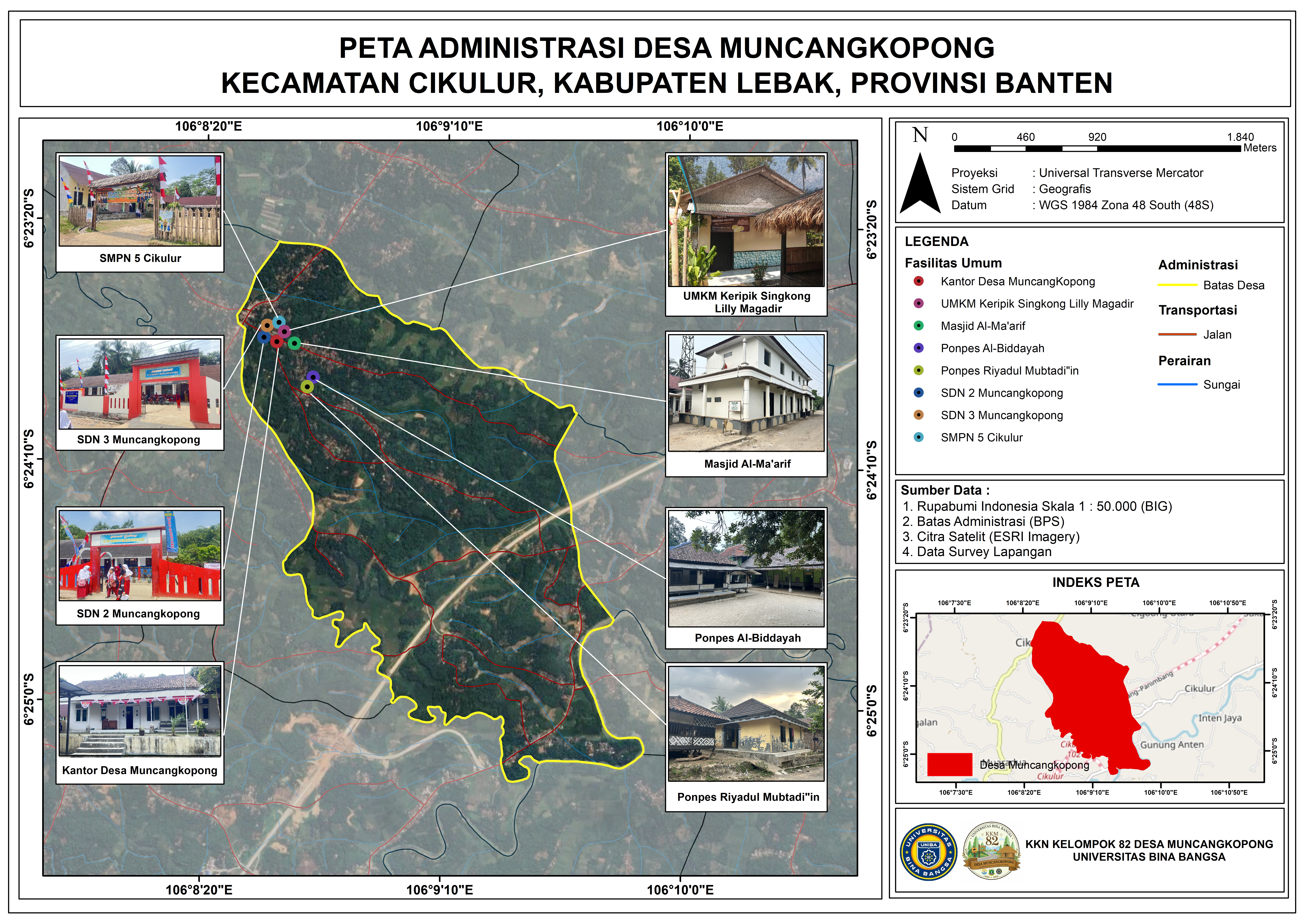 Peta Desa Muncangkopong